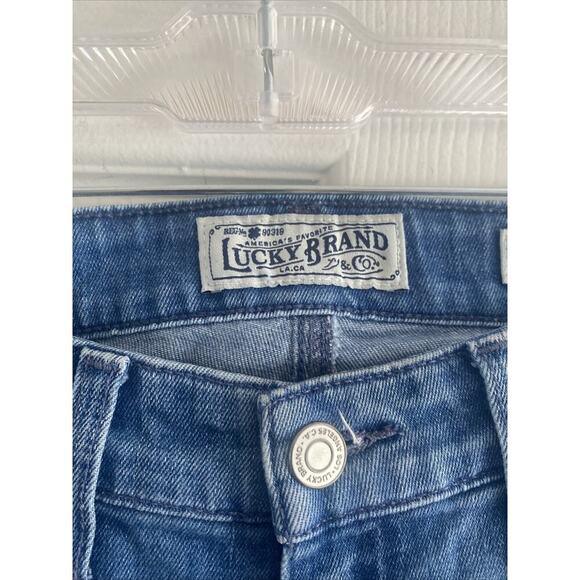 Lucky Brand Women's 26 Ava Skinny Ankle Denim Jeans Candiani Denim Medium Wash - Picture 3 of 9